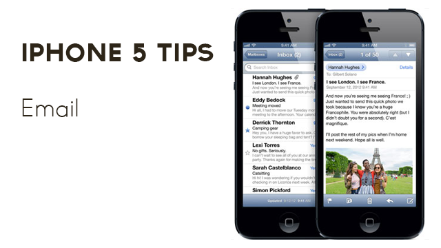 iPhone 5 Tips – Email