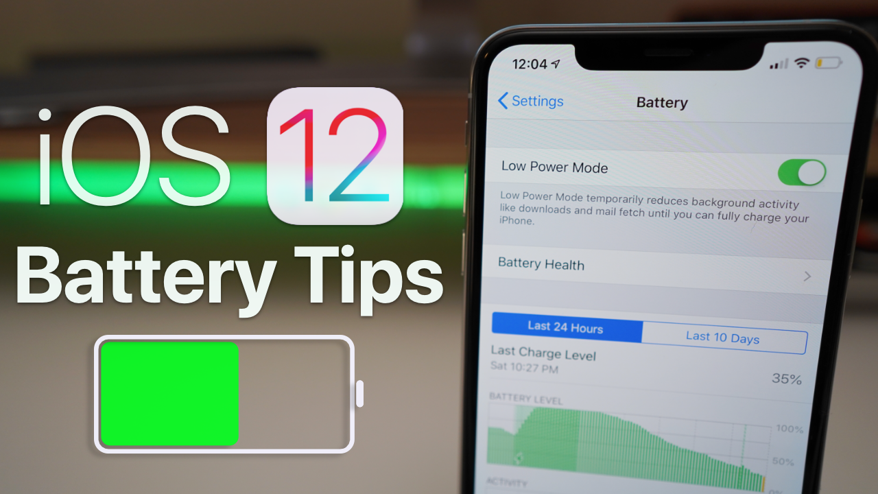 iOS 12 – Battery Saving Tips | Zollotech