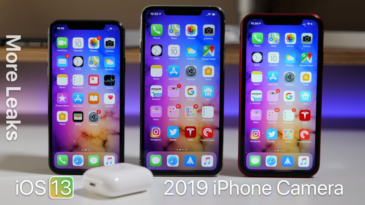 iPhone 11 Camera and Design Leaks Confirmed, iOS 13 ...