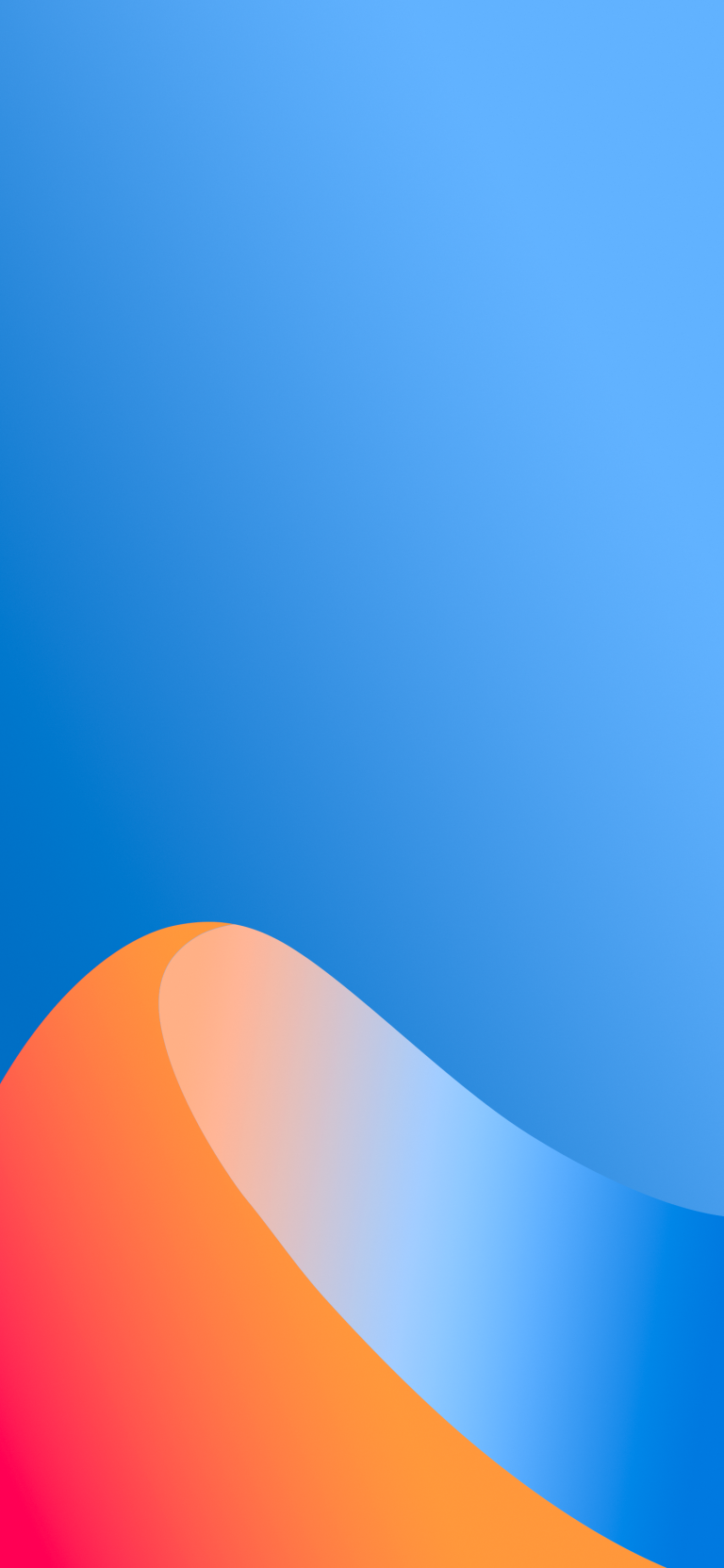 iOS 15.5 – Flowing orange gradient | Zollotech